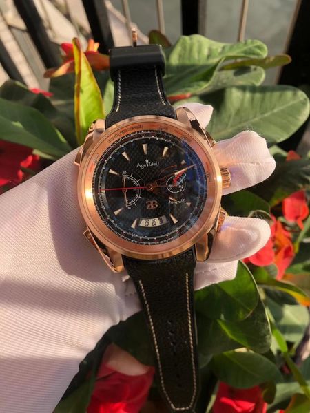 wristwatches men rose gold black day date quartz chronograph sapphire stainless steel watch luminous blue leather, Slivery;brown
wristwatches men rose gold black day date quartz chronograph sapphire stainless steel watch luminous blue leather, Slivery;brown