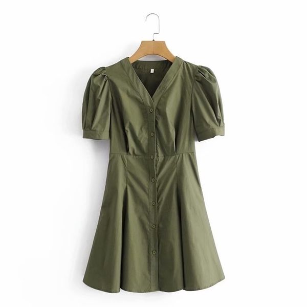 elegant women green v-neck dresses fashion ladies pocket sashes vestidos streetwear female chic puff sleeve mini dress 210527, Black;gray
elegant women green v-neck dresses fashion ladies pocket sashes vestidos streetwear female chic puff sleeve mini dress 210527, Black;gray