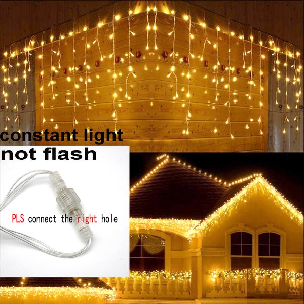 8m-48m christmas garand ed curtain icice string ight 220v droop 0.4-0.6m ma eaves garden stage outdoor decorative ights
8m-48m christmas garand ed curtain icice string ight 220v droop 0.4-0.6m ma eaves garden stage outdoor decorative ights