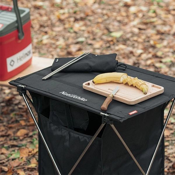 naturehike oxford nylon fabric aluminium alloy bracket folding soft surface storage box table multi-function camping table
naturehike oxford nylon fabric aluminium alloy bracket folding soft surface storage box table multi-function camping table
