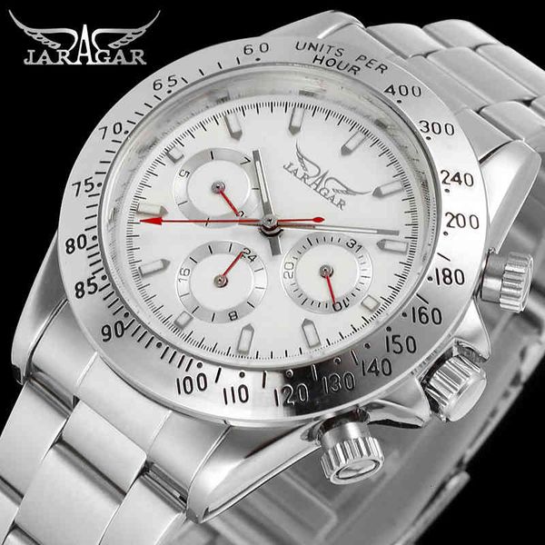 jaragar 2021 rvs waterproof business casual fire calendar luxury transparent mechanical sports men's watch, Slivery;brown
jaragar 2021 rvs waterproof business casual fire calendar luxury transparent mechanical sports men's watch, Slivery;brown
