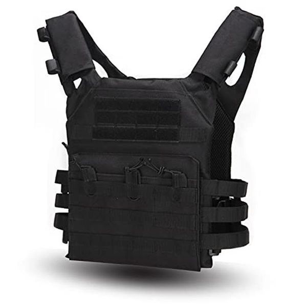 hunting jackets tactical vest adjustable durable for outdoor activity, Camo;black
hunting jackets tactical vest adjustable durable for outdoor activity, Camo;black
