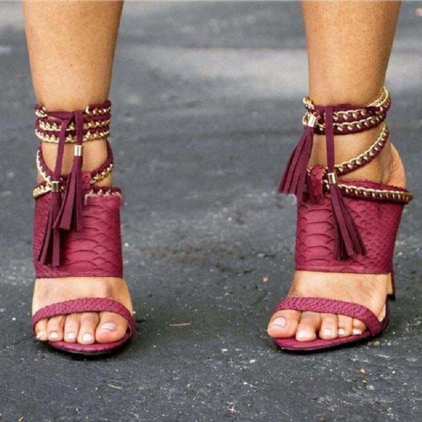 sandals summer high heels women lace up fringe platform ladies shoes open toe ankle strap party wedding female, Black
sandals summer high heels women lace up fringe platform ladies shoes open toe ankle strap party wedding female, Black