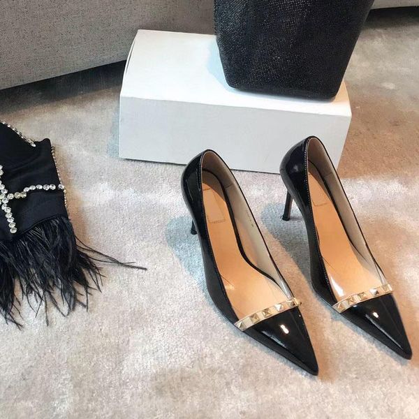 dress shoes high heels women's autumn and winter 2022 temperament joker online celebrity patent leather willow nail shallow mouth with, Black
dress shoes high heels women's autumn and winter 2022 temperament joker online celebrity patent leather willow nail shallow mouth with, Black