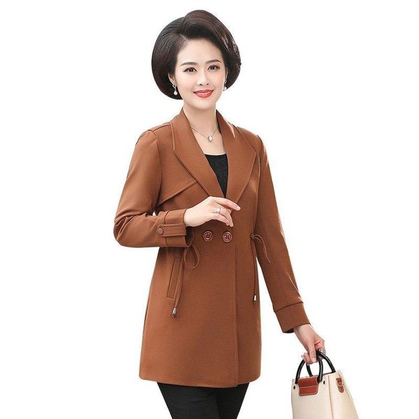 women's trench coats 2021 spring autumn classic long coat women casual windbreaker female overcoat slim outwear, Tan;black
women's trench coats 2021 spring autumn classic long coat women casual windbreaker female overcoat slim outwear, Tan;black