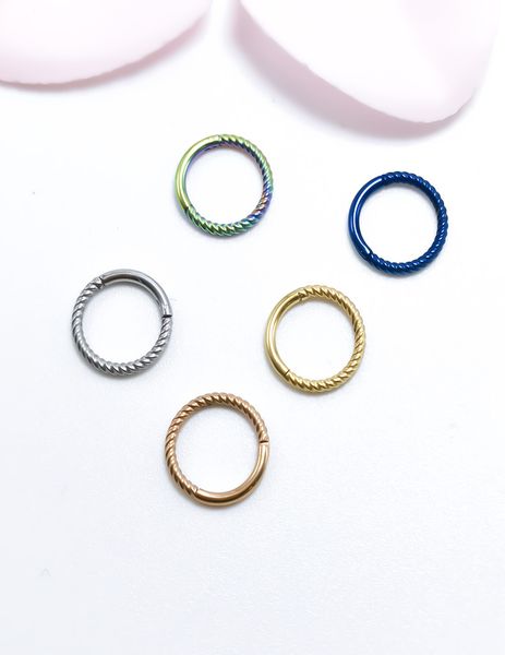 body piercing jewelry multi-purpose 316l stainless steel nose ring pierced nostril twist styles interface circle rings wholesale, Silver
body piercing jewelry multi-purpose 316l stainless steel nose ring pierced nostril twist styles interface circle rings wholesale, Silver