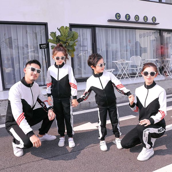 sports 2021 suit spring new parent-child autumn and winter clothing group purchase a family of three, Blue
sports 2021 suit spring new parent-child autumn and winter clothing group purchase a family of three, Blue