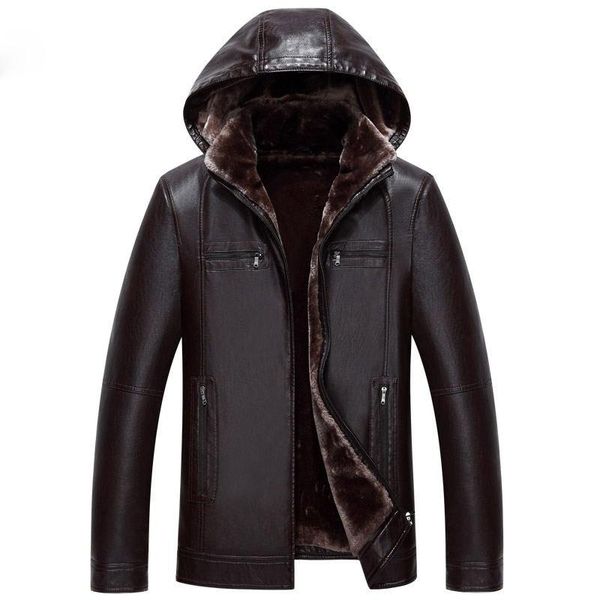 men's fur & faux suitable for one leather long hooded jacket 2021 winter imitation more size m-xxxl 4xl 5xl, Black
men's fur & faux suitable for one leather long hooded jacket 2021 winter imitation more size m-xxxl 4xl 5xl, Black