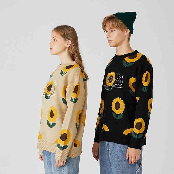 men's sweaters male sunflower sweater knitted, round collar, casual, loose sweater, harajuku style, couple, long sleeve, , wgd3, White;black
men's sweaters male sunflower sweater knitted, round collar, casual, loose sweater, harajuku style, couple, long sleeve, , wgd3, White;black
