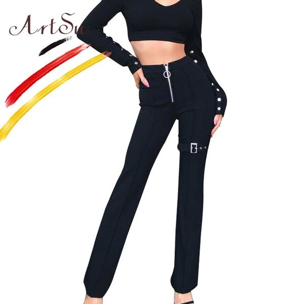 women's pants & capris front zipper casual long women fashion sashes slim trousers streetwear office black white pantalones mujer
women's pants & capris front zipper casual long women fashion sashes slim trousers streetwear office black white pantalones mujer