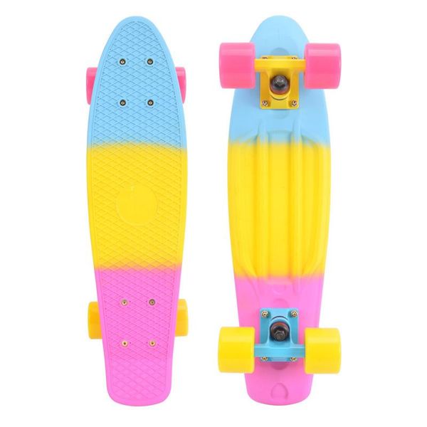 74l-68 three-color rainbow fish banana plate peny new skateboarding roller waveboard skateboard skate board
74l-68 three-color rainbow fish banana plate peny new skateboarding roller waveboard skateboard skate board