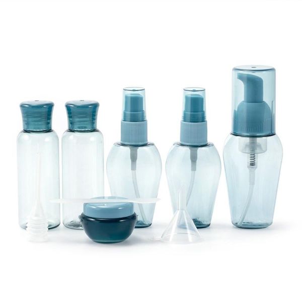 9pcs/set spray bottles makeup container kit pump sprayer portable travel spray water bottle refillable bottle
9pcs/set spray bottles makeup container kit pump sprayer portable travel spray water bottle refillable bottle
