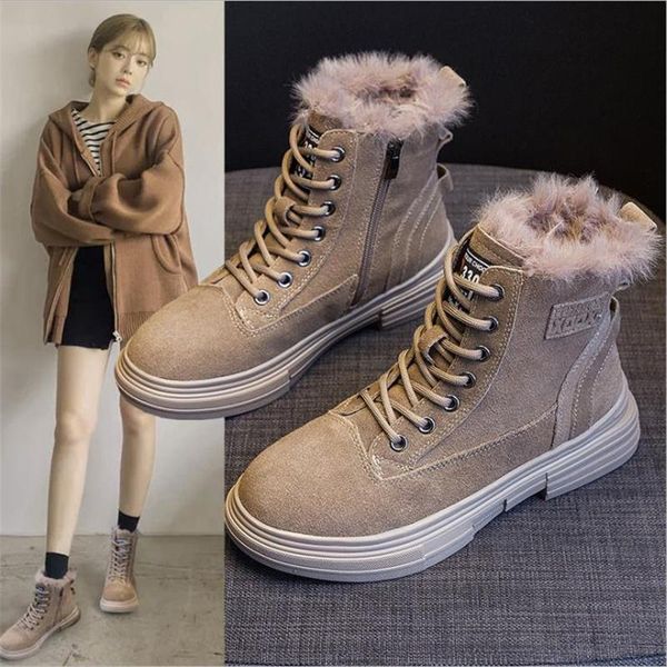 boots fashion women's 2021 winter thick-soled comfortable casual round head solid color side zipper women, Black
boots fashion women's 2021 winter thick-soled comfortable casual round head solid color side zipper women, Black