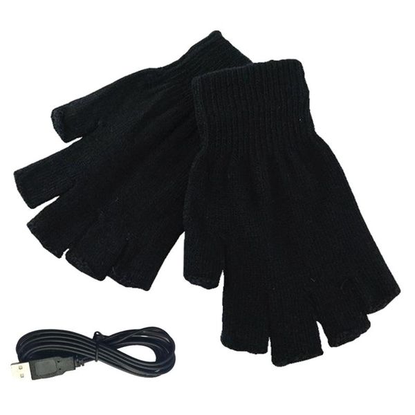 cycling gloves electric usb heated half finger thermal fingerless mitten for lapcomputer, Black
cycling gloves electric usb heated half finger thermal fingerless mitten for lapcomputer, Black