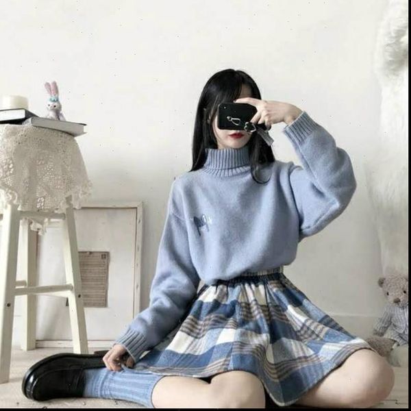 merry pretty spring 2 piece set womens set blue sweater and plaid pleasted skirt set 2 pieces outfits women matching, Gray
merry pretty spring 2 piece set womens set blue sweater and plaid pleasted skirt set 2 pieces outfits women matching, Gray