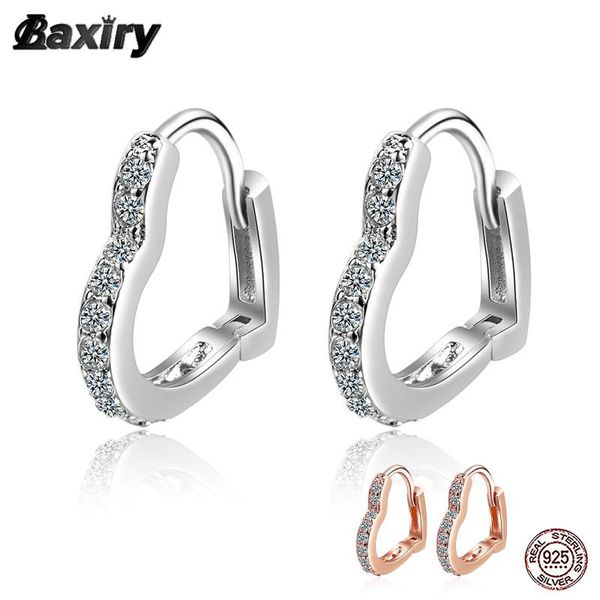 hoop & huggie 925 sterling silver earrings for women luxury original designer crystals heart rose gold fashion jewelry, Golden;silver
hoop & huggie 925 sterling silver earrings for women luxury original designer crystals heart rose gold fashion jewelry, Golden;silver