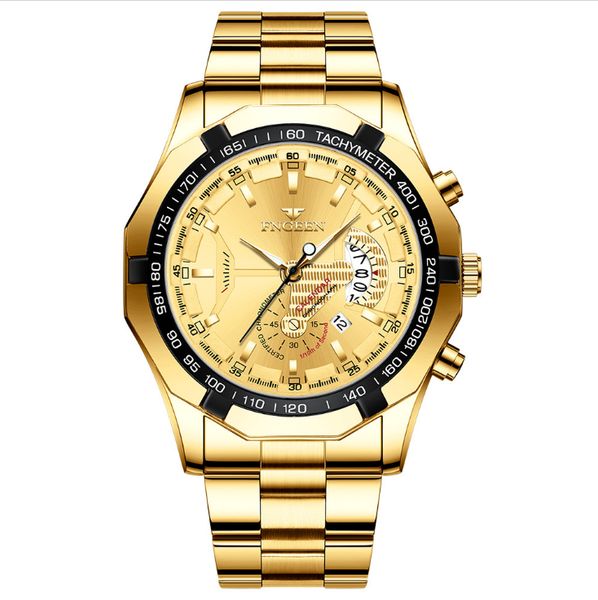 fngeen brand white steel quartz mens watches crystal glass watch date 44mm diameter personality luxury gold stylish luminous business man wr, Slivery;brown
fngeen brand white steel quartz mens watches crystal glass watch date 44mm diameter personality luxury gold stylish luminous business man wr, Slivery;brown