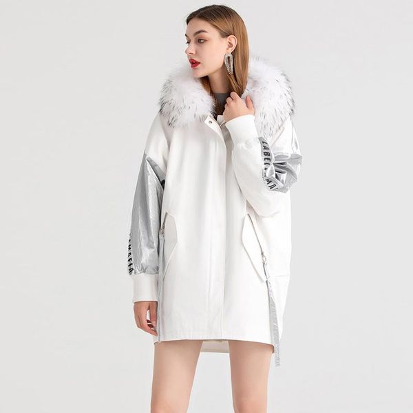 women's fur & faux 2021 pie overcome korean mid-length rex liner winter detachable hooded jacket, Black
women's fur & faux 2021 pie overcome korean mid-length rex liner winter detachable hooded jacket, Black