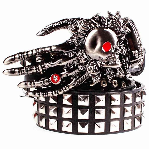 2021 low price wholesale fashion men's leather punk skull ghost claw heavy metal wide s hip hop dancing big rivet belt men gift for wom, Black;brown
2021 low price wholesale fashion men's leather punk skull ghost claw heavy metal wide s hip hop dancing big rivet belt men gift for wom, Black;brown