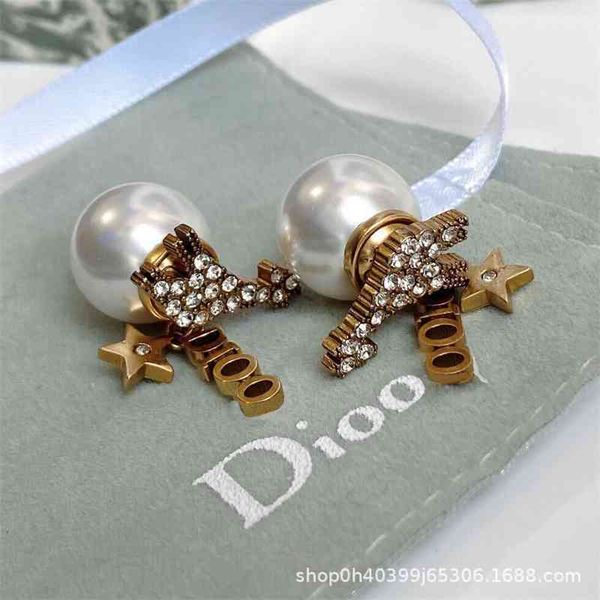 75% off outlet online family new giraffe full pearl earrings letter five pointed star advanced sense earrings women's 925 silver needle, Golden
75% off outlet online family new giraffe full pearl earrings letter five pointed star advanced sense earrings women's 925 silver needle, Golden