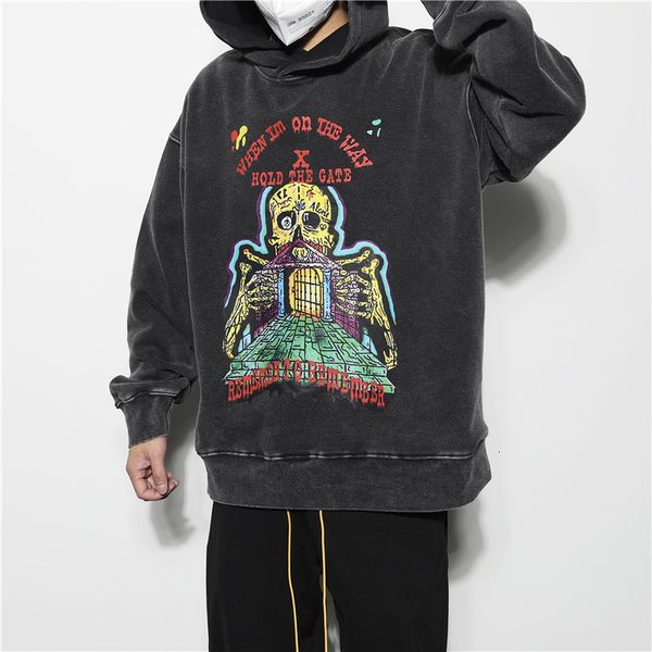 2021 new kanye west caveira graffiti lavado moletom homem e mulher coisas estranhas streetwear oversize casual com capuz hoodies eckr, Black
2021 new kanye west caveira graffiti lavado moletom homem e mulher coisas estranhas streetwear oversize casual com capuz hoodies eckr, Black