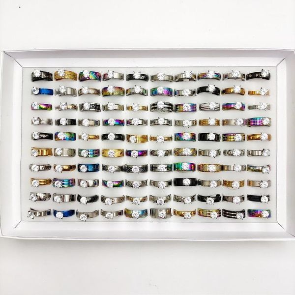 wedding rings 2021 trend color zircon ring stainless steel personalit mix and match party wear couple fashion gift1, Slivery;golden
wedding rings 2021 trend color zircon ring stainless steel personalit mix and match party wear couple fashion gift1, Slivery;golden