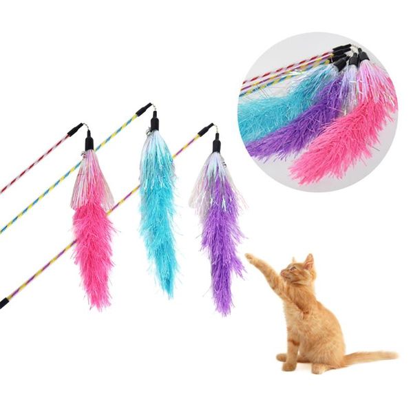 cat toys 1pc teaser feather kitten funny rod wand interactive stick pet supplies teasing cute training tassels dangler bell
cat toys 1pc teaser feather kitten funny rod wand interactive stick pet supplies teasing cute training tassels dangler bell