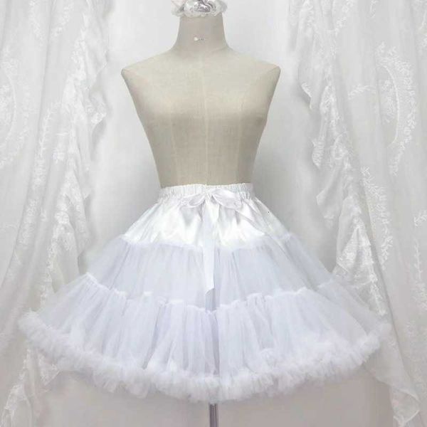 skirts japanese lolita soft girls tulle skirt women cute puffy tutu petticoat elastic waist underskirt white layered ballet pettis, Black
skirts japanese lolita soft girls tulle skirt women cute puffy tutu petticoat elastic waist underskirt white layered ballet pettis, Black