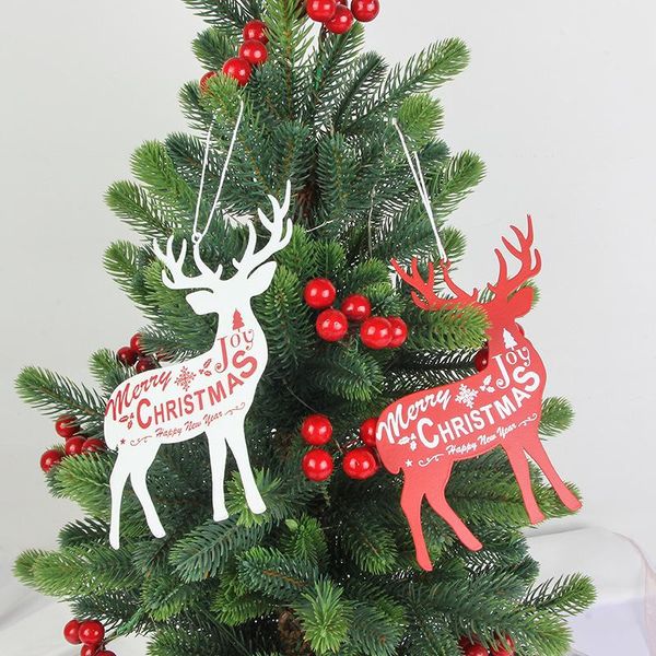 christmas decorations white and red decor tree pendant elk items iron snow printing high quality
christmas decorations white and red decor tree pendant elk items iron snow printing high quality