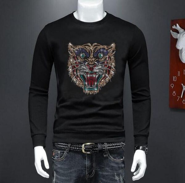 men's hoodies & sweatshirts 2021 tees men brand hoody fashion rhinestones o neck slim plus size 4xl design, Black
men's hoodies & sweatshirts 2021 tees men brand hoody fashion rhinestones o neck slim plus size 4xl design, Black