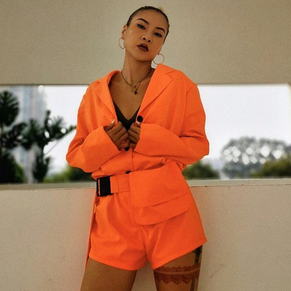 women's jumpsuits & rompers autumn women blazer jumpsuit deep v lapel long sleeve elegant playsuit belted one piece orange, Black;white
women's jumpsuits & rompers autumn women blazer jumpsuit deep v lapel long sleeve elegant playsuit belted one piece orange, Black;white