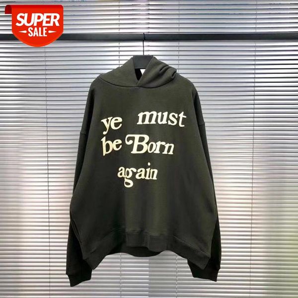 autumn winter loose kanye west cpfm hoodie men women hip hop 3d foam printing ye must be born again sweatshirts #e555, Black
autumn winter loose kanye west cpfm hoodie men women hip hop 3d foam printing ye must be born again sweatshirts #e555, Black