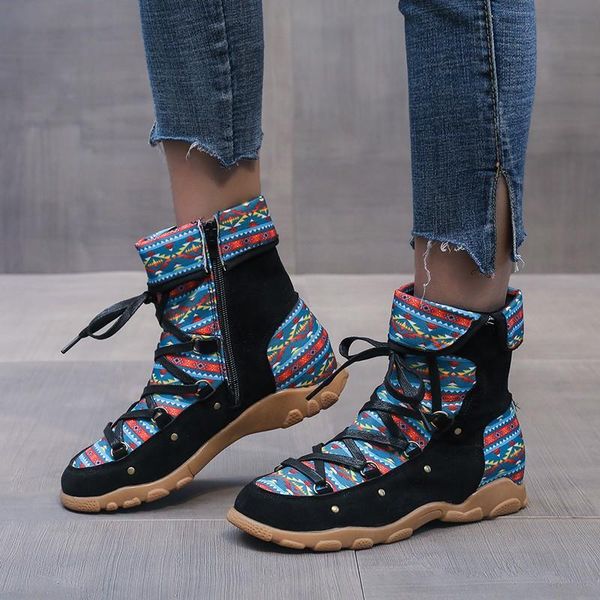 boots women's short fashion cross straps colored shoes sports casual thick-soled snow, Black
boots women's short fashion cross straps colored shoes sports casual thick-soled snow, Black