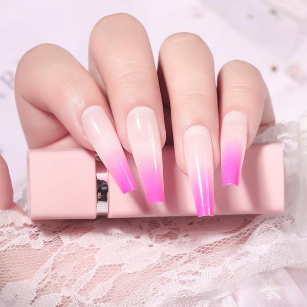 false nails 24pcs gradient color nail patch jelly glue removable long paragraph fashion manicure save time cin6 899, Red;gold
false nails 24pcs gradient color nail patch jelly glue removable long paragraph fashion manicure save time cin6 899, Red;gold