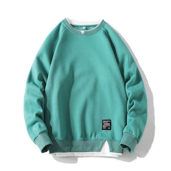 men's hoodies & sweatshirts causal sweatshirt oversize plain hoddies male crew neck long sleeve contrasted tee men clothes, Black
men's hoodies & sweatshirts causal sweatshirt oversize plain hoddies male crew neck long sleeve contrasted tee men clothes, Black
