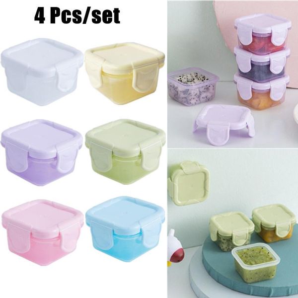 storage bottles & jars 4 pcs/set bpa baby food containers fruit milk powder container kids snack box portable er fresh cup 60ml
storage bottles & jars 4 pcs/set bpa baby food containers fruit milk powder container kids snack box portable er fresh cup 60ml