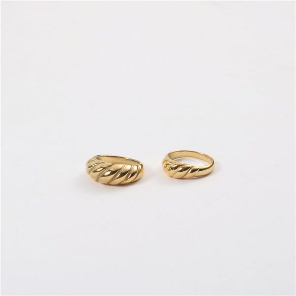wedding rings gold color twisted for women men titanium steel round minimalist chunky party accessories, Slivery;golden
wedding rings gold color twisted for women men titanium steel round minimalist chunky party accessories, Slivery;golden
