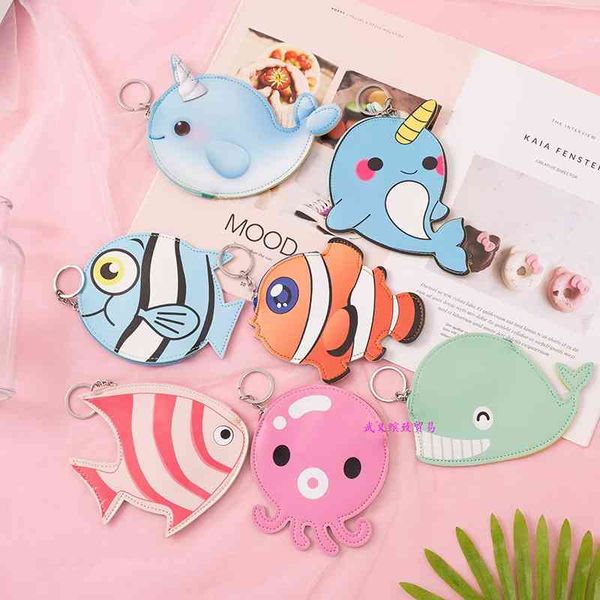 creative leather cartoon wallet key chain ocs animal shape children's storage zero money bag
creative leather cartoon wallet key chain ocs animal shape children's storage zero money bag