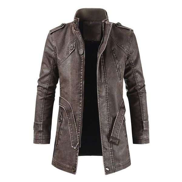 men's fur & faux fashion winter leather jacket men outdoor motorcycle jackets 2021 plus velvet warm coats casual pu outerwear, Black
men's fur & faux fashion winter leather jacket men outdoor motorcycle jackets 2021 plus velvet warm coats casual pu outerwear, Black