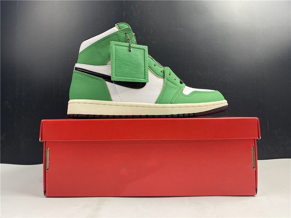 new men women with box 1s basketball shoes 1 high og lucky green athletic shoes sports outdoors sneakers
new men women with box 1s basketball shoes 1 high og lucky green athletic shoes sports outdoors sneakers