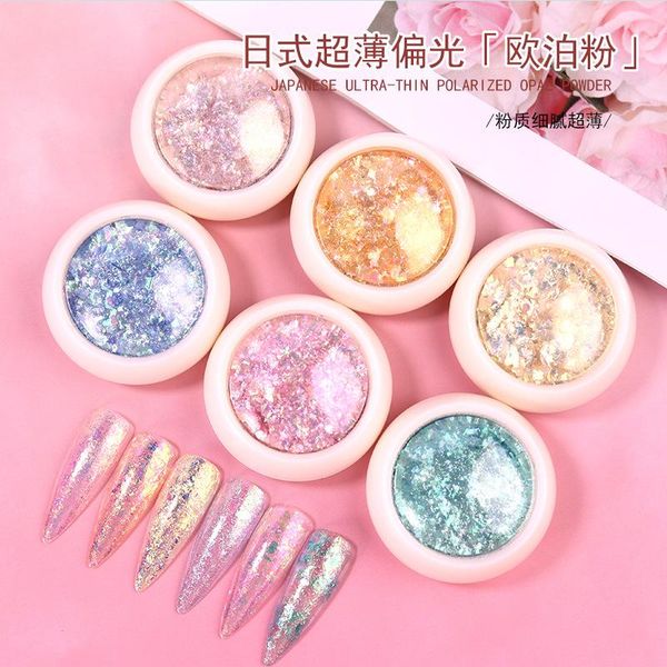 nail glitter art ultra-thin opal powder luxury cloud brocade shattered pieces cellophane gold foil paper fragments color laser, Silver;gold
nail glitter art ultra-thin opal powder luxury cloud brocade shattered pieces cellophane gold foil paper fragments color laser, Silver;gold