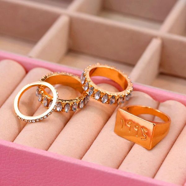 wedding rings 2021 fashion women sets gold color bling rhinestones female 1995 years birthday number ring jewelry gift, Slivery;golden
wedding rings 2021 fashion women sets gold color bling rhinestones female 1995 years birthday number ring jewelry gift, Slivery;golden