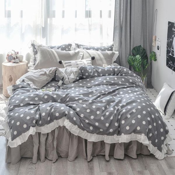 korean style ruffles bedding set 100% washed cotton bed set summer heart duvet cover stripe bed linen strawberry grey white
korean style ruffles bedding set 100% washed cotton bed set summer heart duvet cover stripe bed linen strawberry grey white