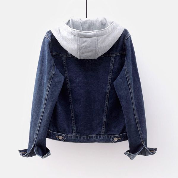 vintage big size slim jackets women outwear removable hooded frayed long sleeve jeans jacket female loose short denim coat 7ode, Black;brown
vintage big size slim jackets women outwear removable hooded frayed long sleeve jeans jacket female loose short denim coat 7ode, Black;brown