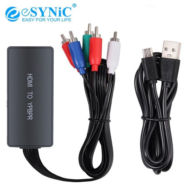 audio cables & connectors esynic to ypbpr converter 1080p 5rca rgb component adaptor for ps3 ps4 xbox hdtv monitor projector
audio cables & connectors esynic to ypbpr converter 1080p 5rca rgb component adaptor for ps3 ps4 xbox hdtv monitor projector
