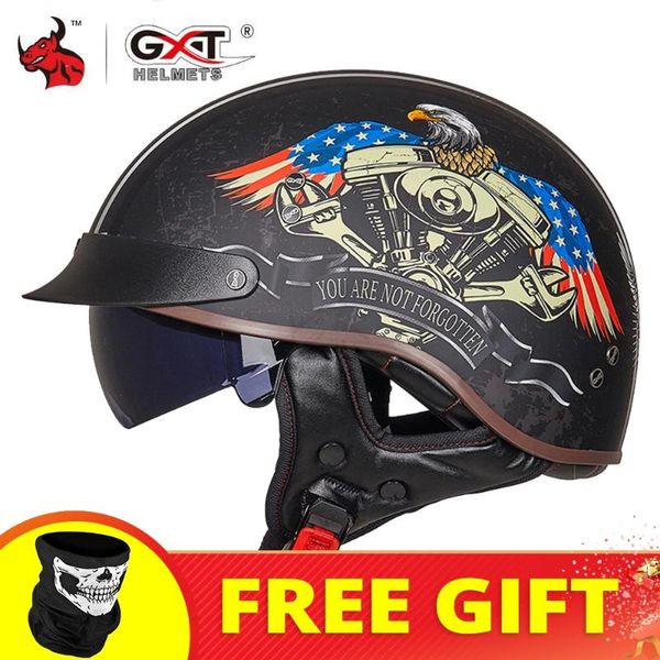 gxt motorcycle helmet casco moto summer retro motocross riding helmet vintage scooter motorbike half dot certification
gxt motorcycle helmet casco moto summer retro motocross riding helmet vintage scooter motorbike half dot certification