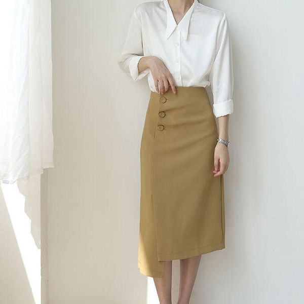 skirts korean fashion irregular midi skirt woman 2021 spring summer elegant vintage black office ol faldas largas women clothing
skirts korean fashion irregular midi skirt woman 2021 spring summer elegant vintage black office ol faldas largas women clothing