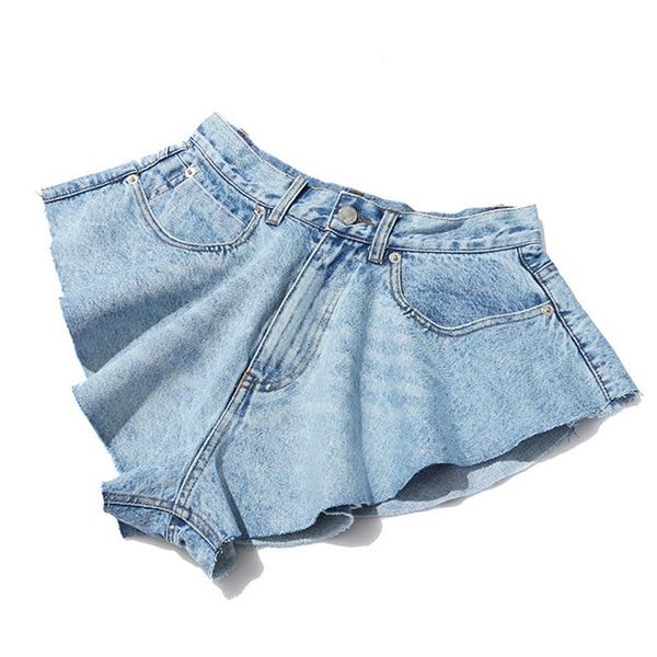 summer casual denim shorts women high waist ruffle hem loose ruched short pants female fashion 2021 streetwear ladies clothing, White;black
summer casual denim shorts women high waist ruffle hem loose ruched short pants female fashion 2021 streetwear ladies clothing, White;black