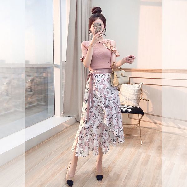 feminine 2021 elegant summer two pieces pink around the neck harvest and floral bandage mermaid solid skirt fy45 qcft, Black;gray
feminine 2021 elegant summer two pieces pink around the neck harvest and floral bandage mermaid solid skirt fy45 qcft, Black;gray