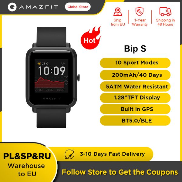 original amazfit bip s global version smartwatch 5atm gps glonass bluetooth-compatible smart watch for android ios phoneg, Slivery;brown
original amazfit bip s global version smartwatch 5atm gps glonass bluetooth-compatible smart watch for android ios phoneg, Slivery;brown
